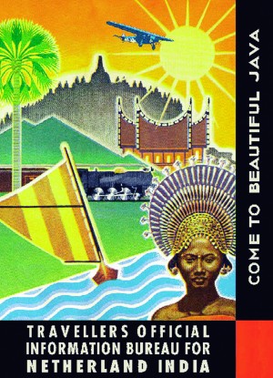 Come to Beautiful Java travel poster